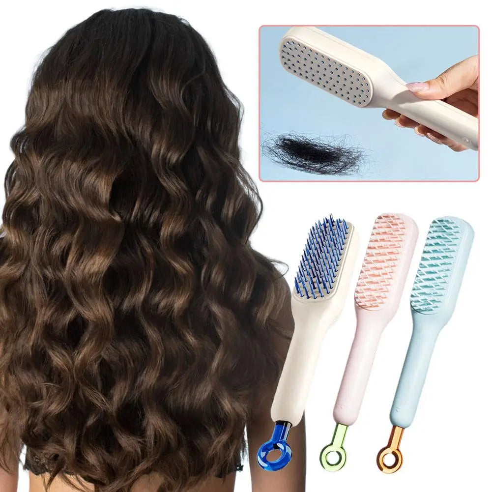WOWHUB™ Self Cleaning hair Brush