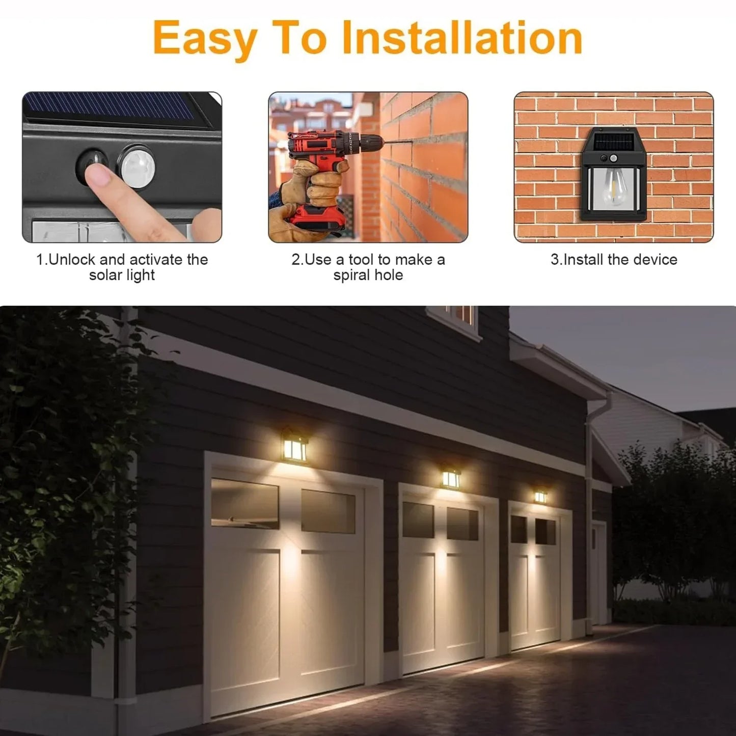 WOWHUB™ Solar Wall Lamp Light in Pakistan