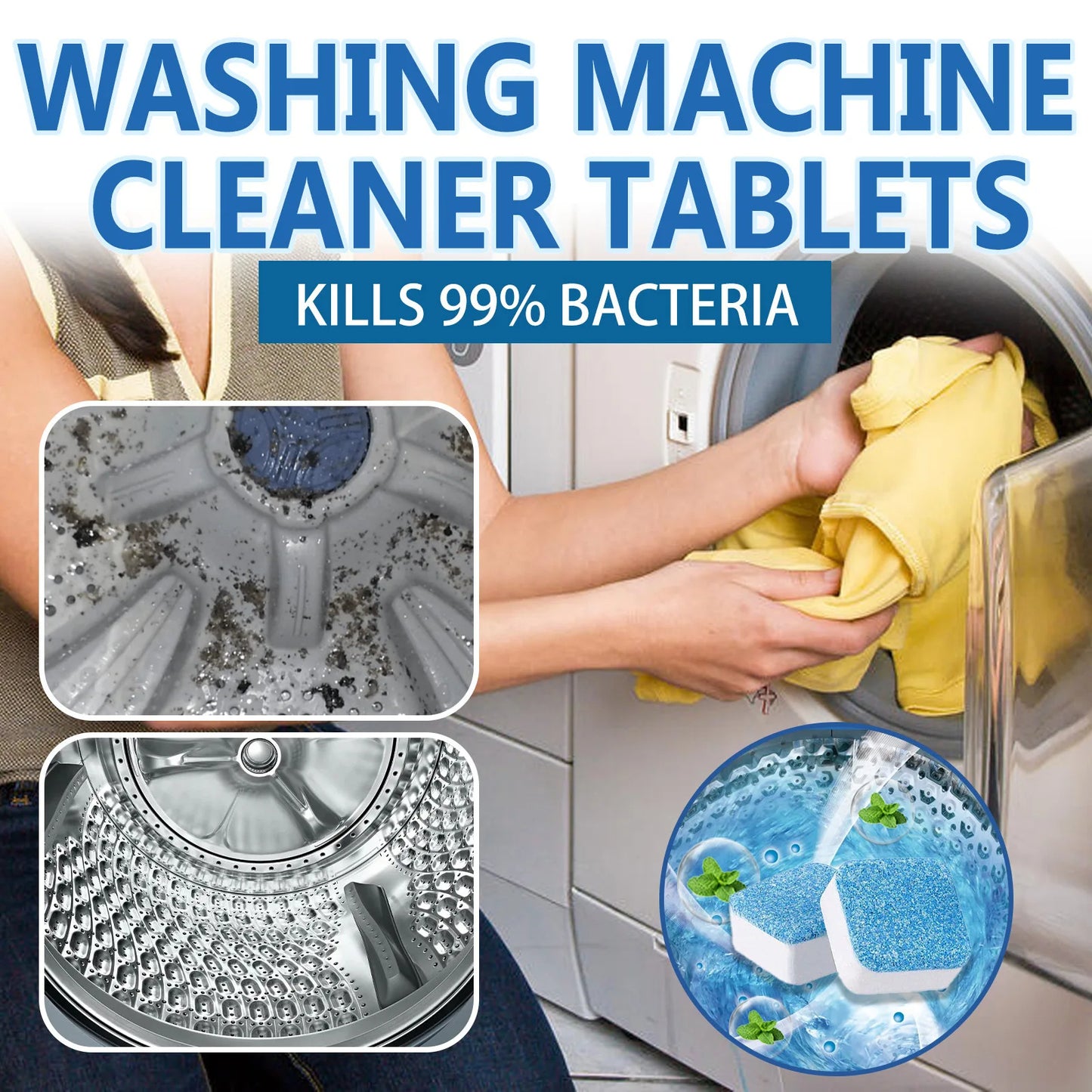 WOWHUB™Washing Machine Cleaning Tablet