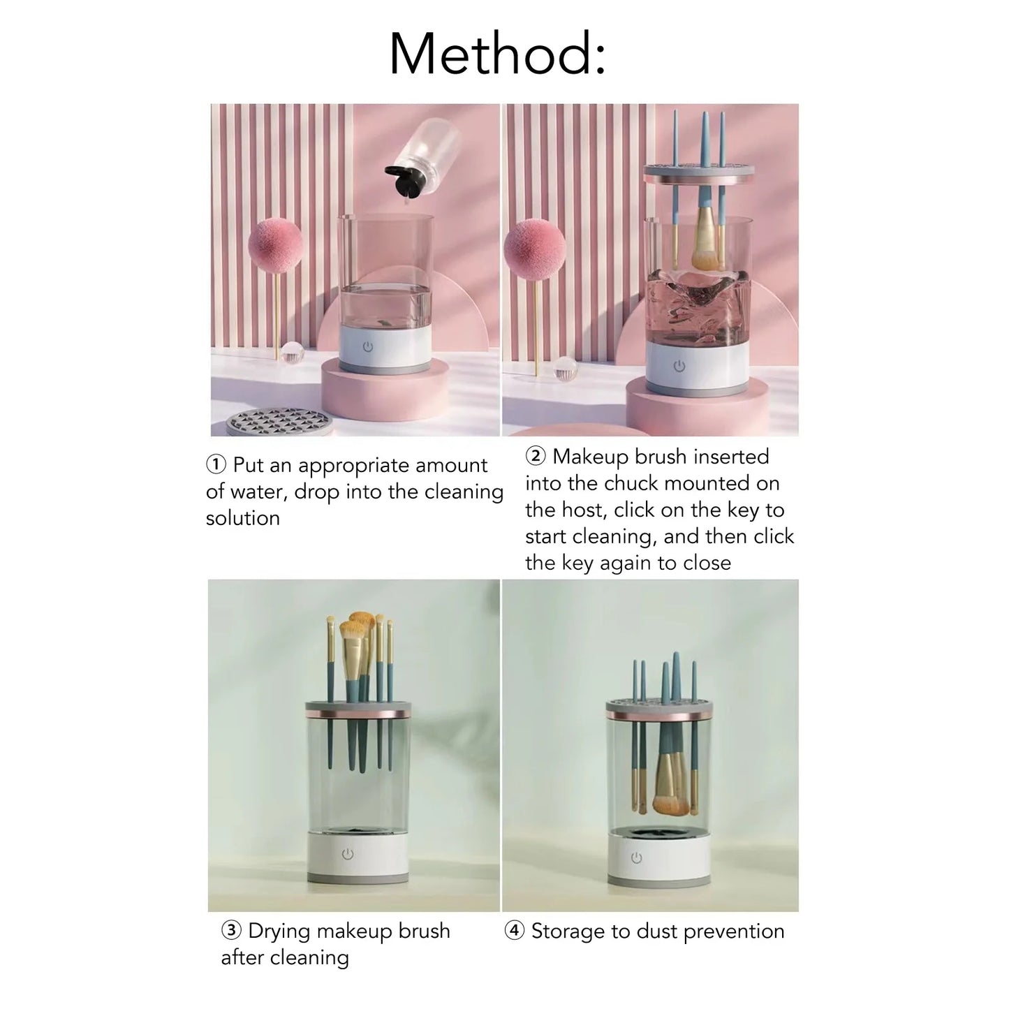 WOW™Electric Makeup Brush Cleaner