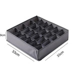 wowhub™ 24 POckets Fodable Woven Socks Organizer