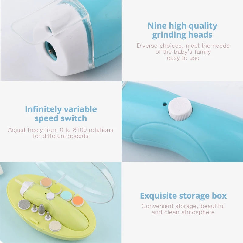 WOWHUB™Electric Baby Nail Timmer Kit
