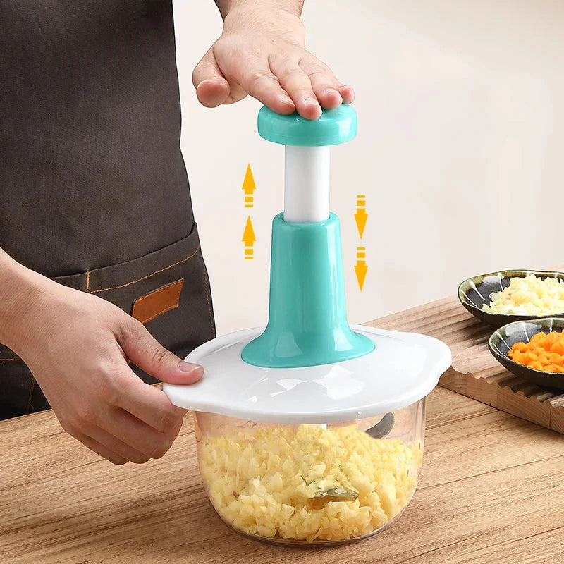 WowHub™ Hand chopper food processor for vegetables - Wow Hub