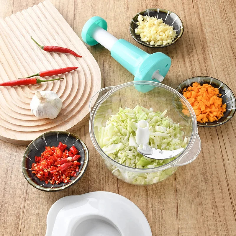 WowHub™ Hand chopper food processor for vegetables - Wow Hub