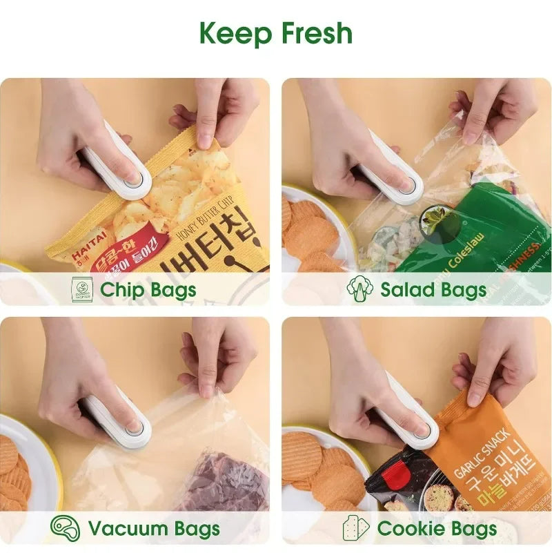 WOWHUB™ Mini Bag Sealer 2 in 1 Seal & cutter