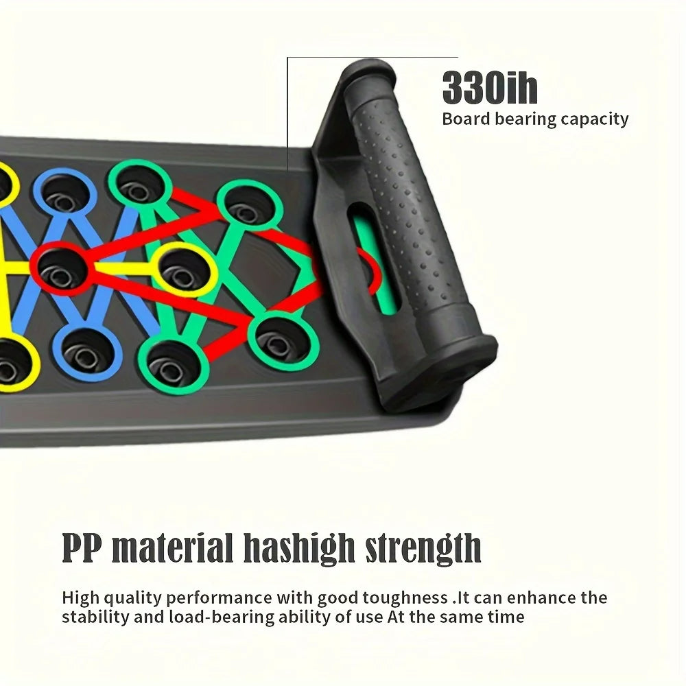 WowHub™ Multifunctional Push-Up Board - Durable Design for Chest & Abs Strength, Versatile Home Gym Equipment - Wow Hub