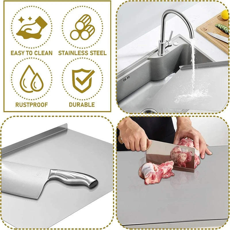 WOWHUB™ Stainless Steel Chopping Cutting Board