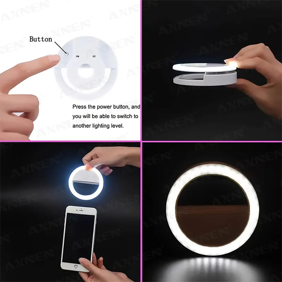 WOWHUB™Rechargeable Selfie Ring Light