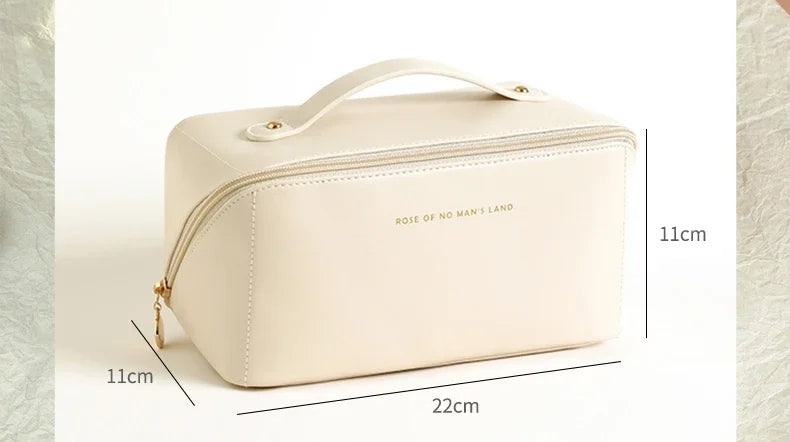 WOWHUB™ High End Retro Paid- Leather Travel Cosmetic Pouch