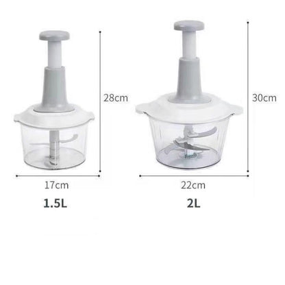 WowHub™ Hand chopper food processor for vegetables - Wow Hub