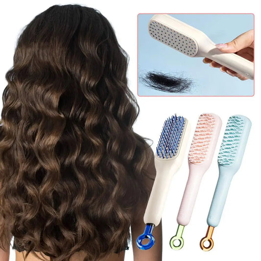 WOWHUB™ Self Cleaning  hair Brush