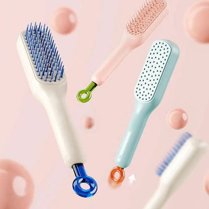 WOWHUB™ Self Cleaning  hair Brush