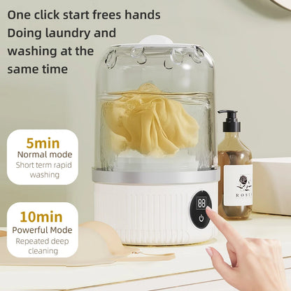 WOWHUB™Mini Portable Wireless Washing Machine for Under Garments