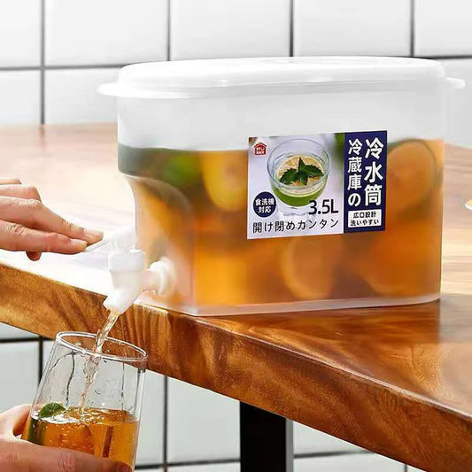WOWHUB™ 3.5L Cold Kettle Beverage Dispenser with Faucet  Lemonade