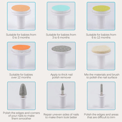 WOWHUB™Electric Baby Nail Timmer Kit