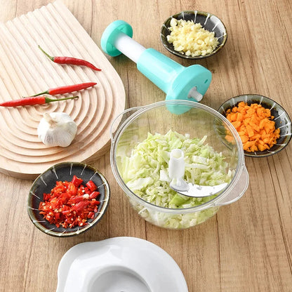 WowHub™ Hand chopper food processor for vegetables - Wow Hub