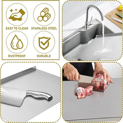 WOWHUB™ Stainless Steel Chopping Cutting Board