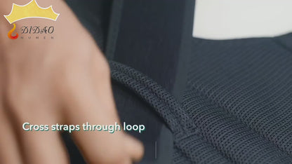 WOWHUB™ Adjustable Posture Brace for Back Pain Relief  Ideal for Home or Office