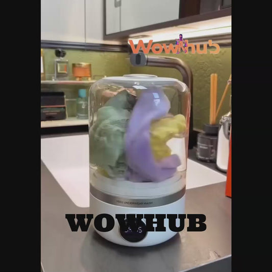 WOWHUB™Mini Portable Wireless Washing Machine for Under Garments