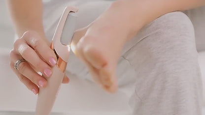 WOWHUB™ Waterproof Rechargeable Foot Callus Remover – Electric Pedicure Tool for Hard Skin and Cracked Heels