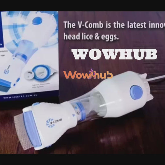 WOWHUB™Electric Anti Lice V Comb